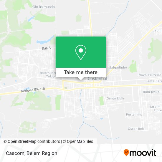 Cascom map