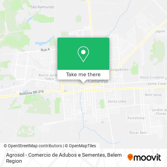 Agrosol - Comercio de Adubos e Sementes map