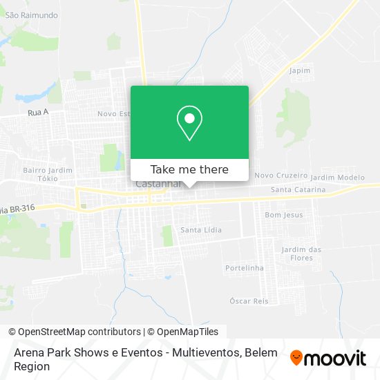 Arena Park Shows e Eventos - Multieventos map