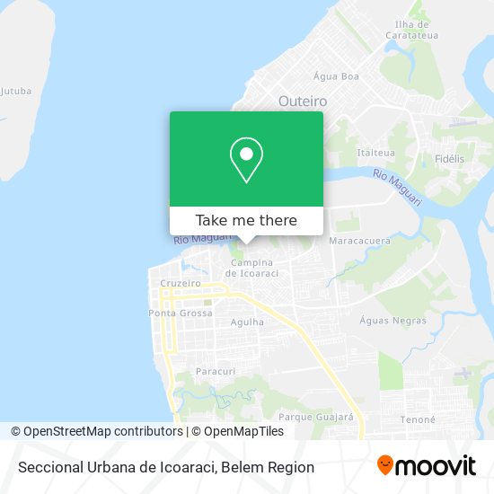 Seccional Urbana de Icoaraci map