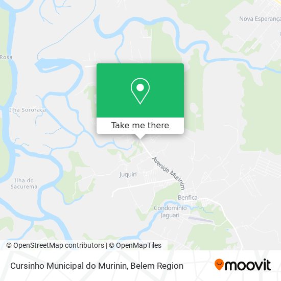 Cursinho Municipal do Murinin map