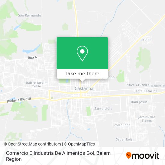 Comercio E Industria De Alimentos Gol map