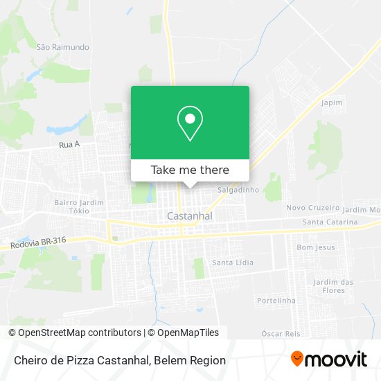 Cheiro de Pizza Castanhal map