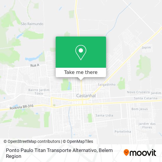 Ponto Paulo Titan Transporte Alternativo map