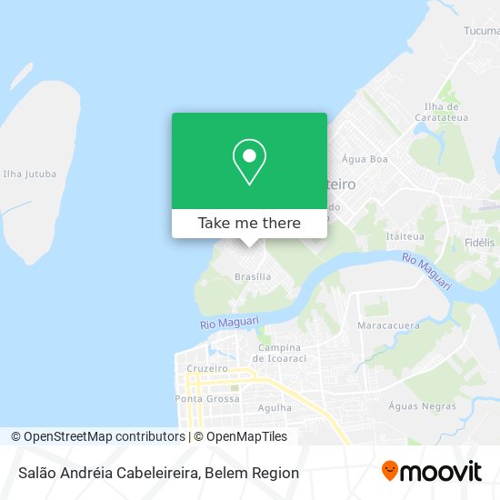 Salão Andréia Cabeleireira map