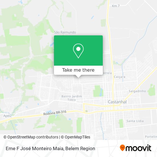Eme F José Monteiro Maia map