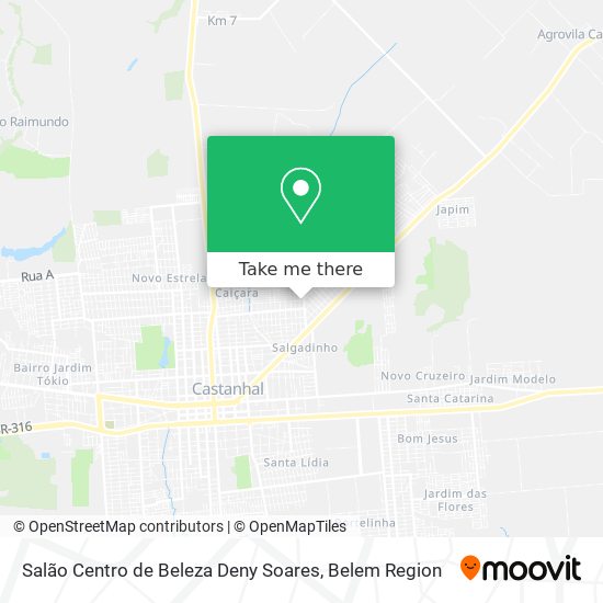 Salão Centro de Beleza Deny Soares map