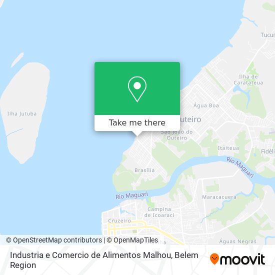 Industria e Comercio de Alimentos Malhou map
