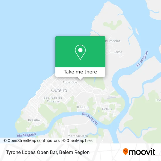 Tyrone Lopes Open Bar map