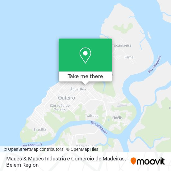 Maues & Maues Industria e Comercio de Madeiras map