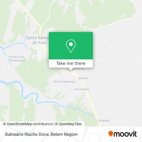 Balneário Riacho Doce map