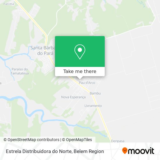 Estrela Distribuidora do Norte map