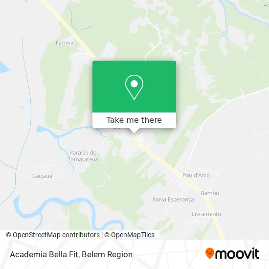 Academia Bella Fit map