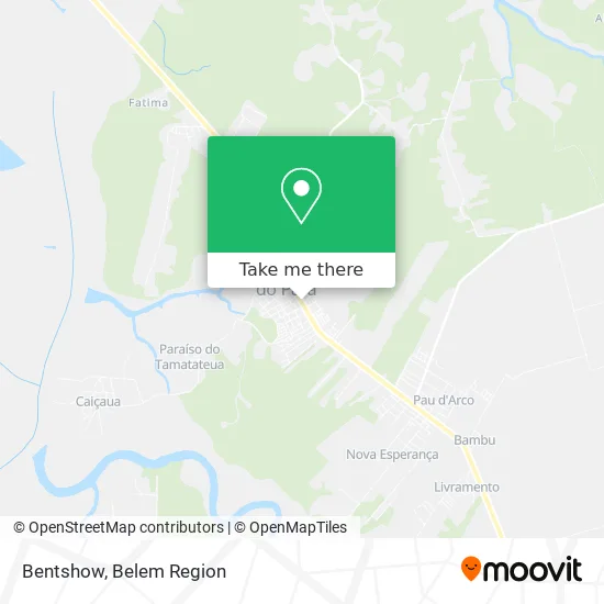Bentshow map