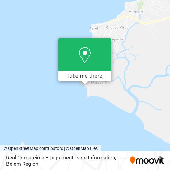 Real Comercio e Equipamentos de Informatica map