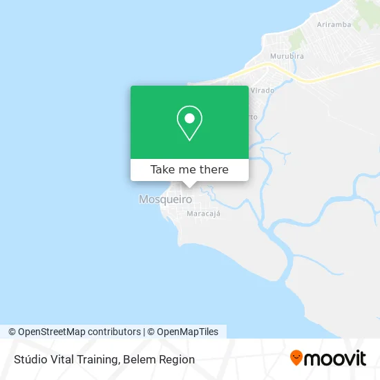 Stúdio Vital Training map