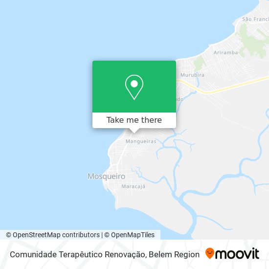 Comunidade Terapêutico Renovação map