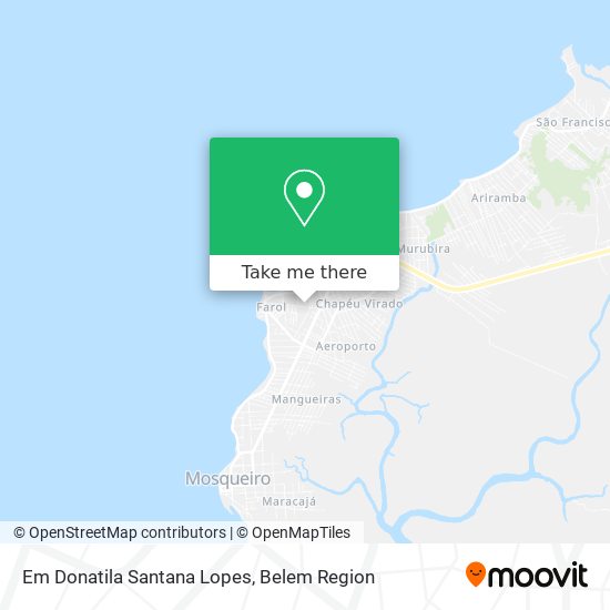 Em Donatila Santana Lopes map