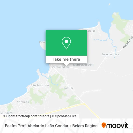 Eeefm Prof. Abelardo Leão Conduru map