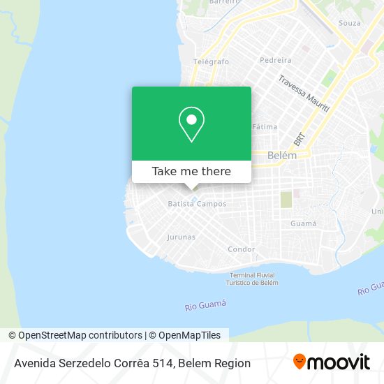Avenida Serzedelo Corrêa 514 map