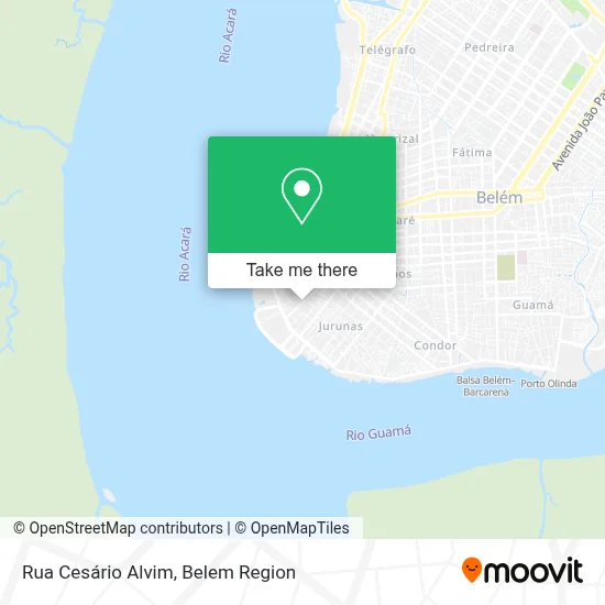 Rua Cesário Alvim map