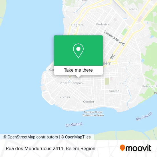 Rua dos Mundurucus 2411 map