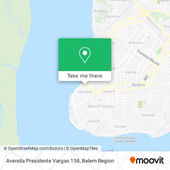 Mapa Avenida Presidente Vargas 158