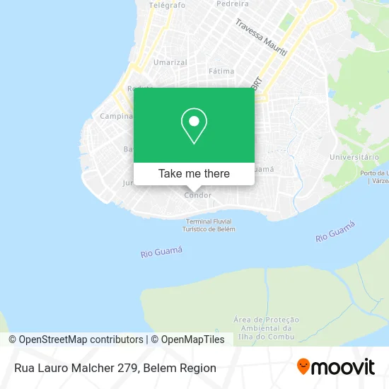 Rua Lauro Malcher 279 map