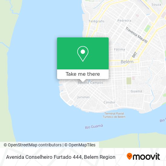 Avenida Conselheiro Furtado 444 map