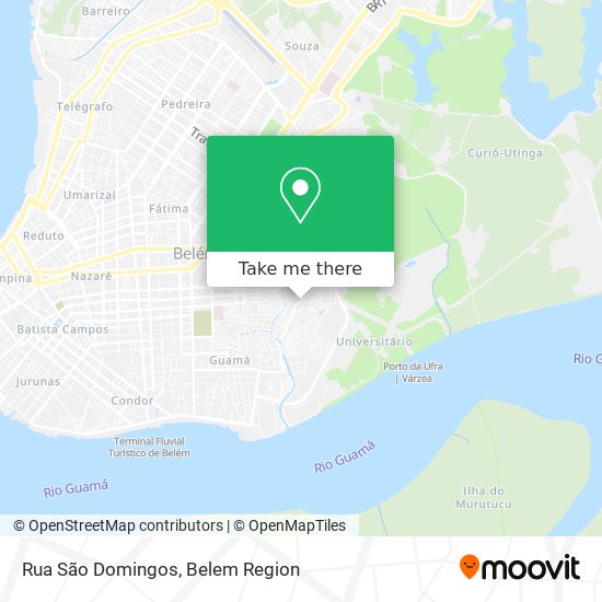 Rua São Domingos map