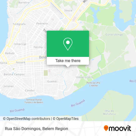 Rua São Domingos map