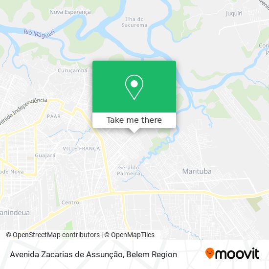 Avenida Zacarias de Assunção map