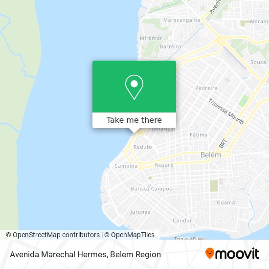 Mapa Avenida Marechal Hermes