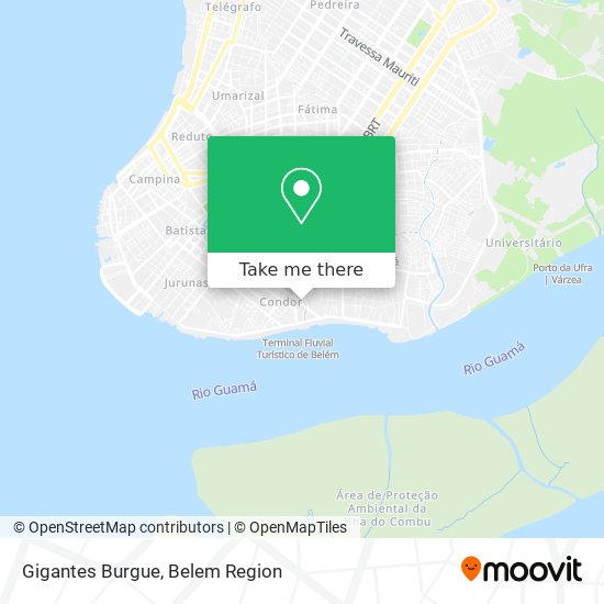 Gigantes Burgue map