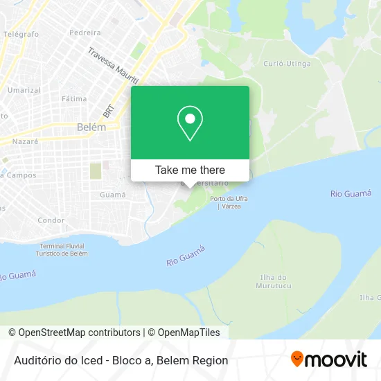 Auditório do Iced - Bloco a map