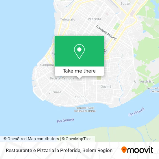 Restaurante e Pizzaria la Preferida map