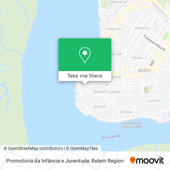 Promotoria da Infância e Juventude map