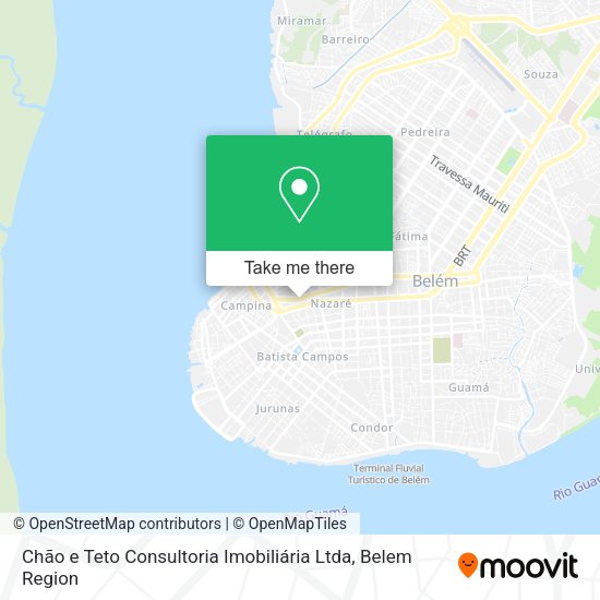 Chão e Teto Consultoria Imobiliária Ltda map