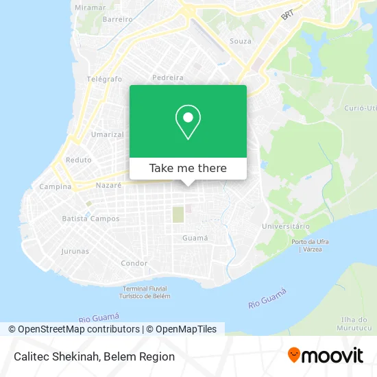 Calitec Shekinah map