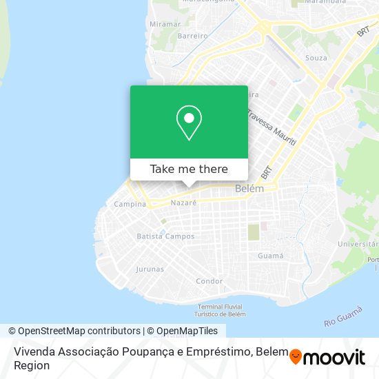 Vivenda Associação Poupança e Empréstimo map