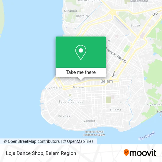 Loja Dance Shop map