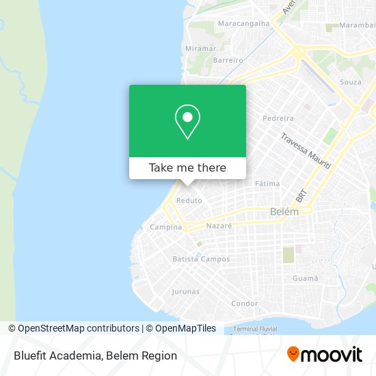 Bluefit Academia map