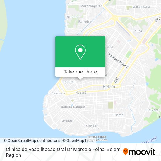 Clínica de Reabilitação Oral Dr Marcelo Folha map