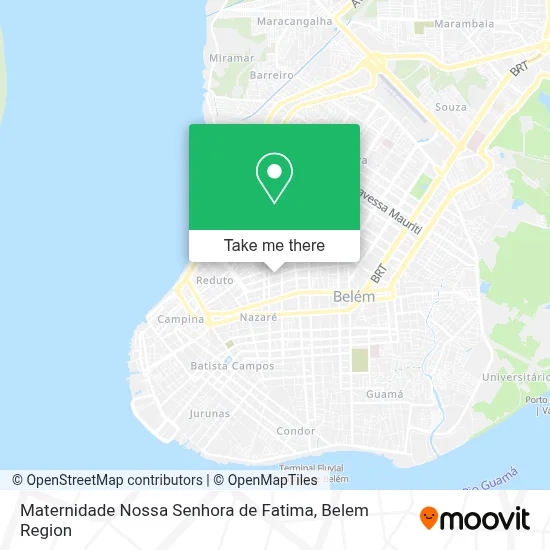 Maternidade Nossa Senhora de Fatima map