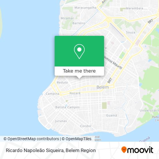 Ricardo Napoleão Siqueira map