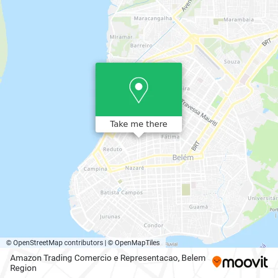 Amazon Trading Comercio e Representacao map