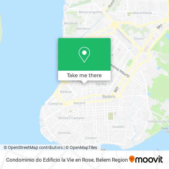 Condominio do Edificio la Vie en Rose map