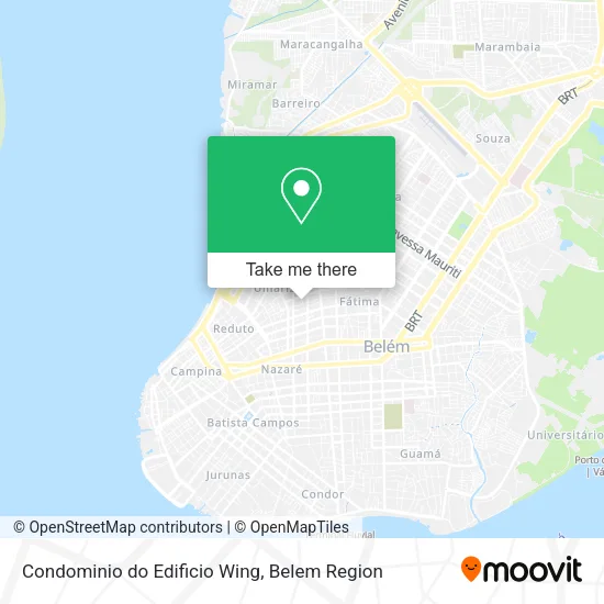 Condominio do Edificio Wing map