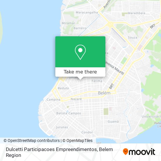 Mapa Dulcetti Participacoes Empreendimentos