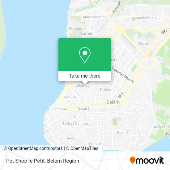 Pet Shop le Petit map